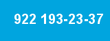 922 193-23-37